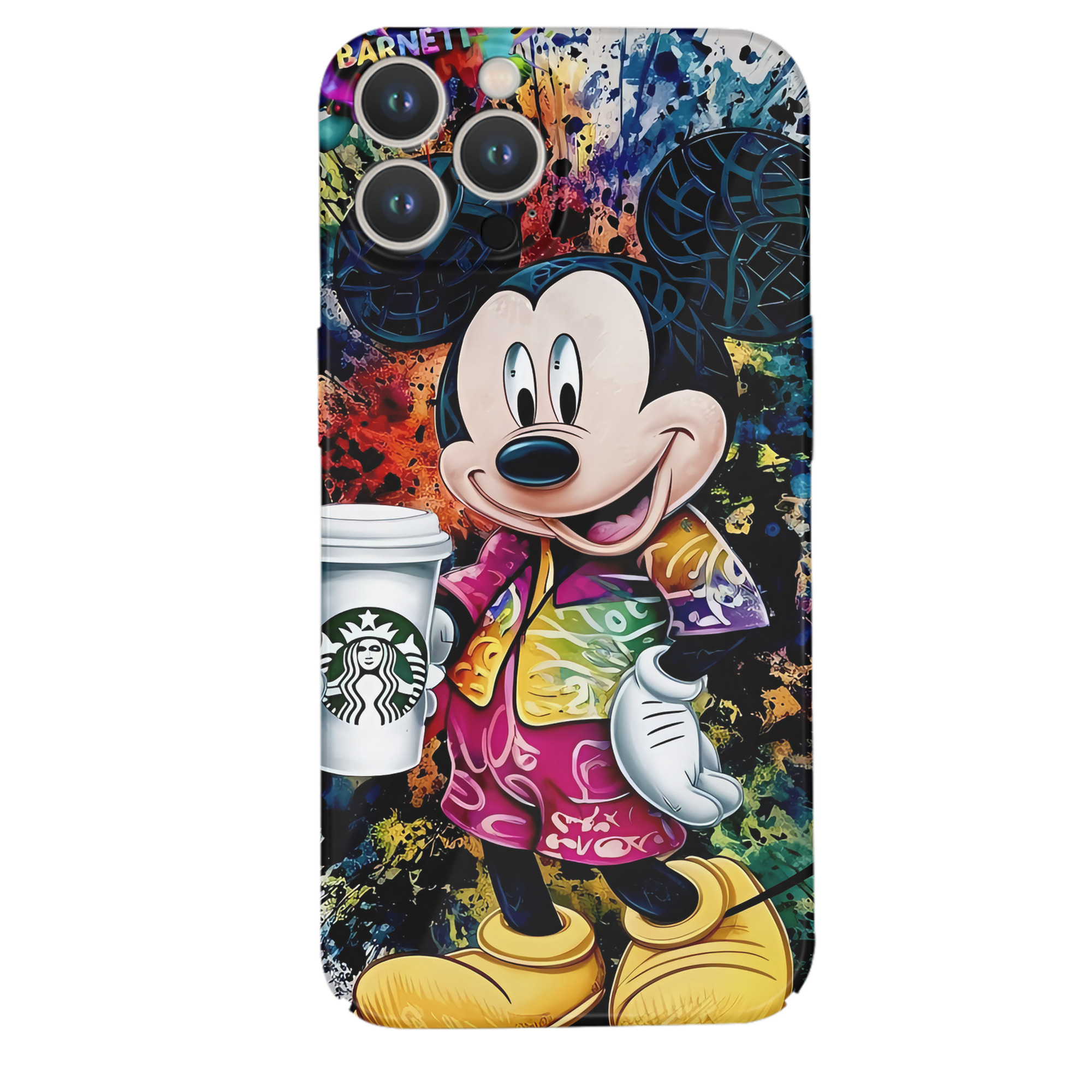 （画像用） ミッキーマウス Mickey Mouse 【iPhone 14シリーズ対応】ハードケース